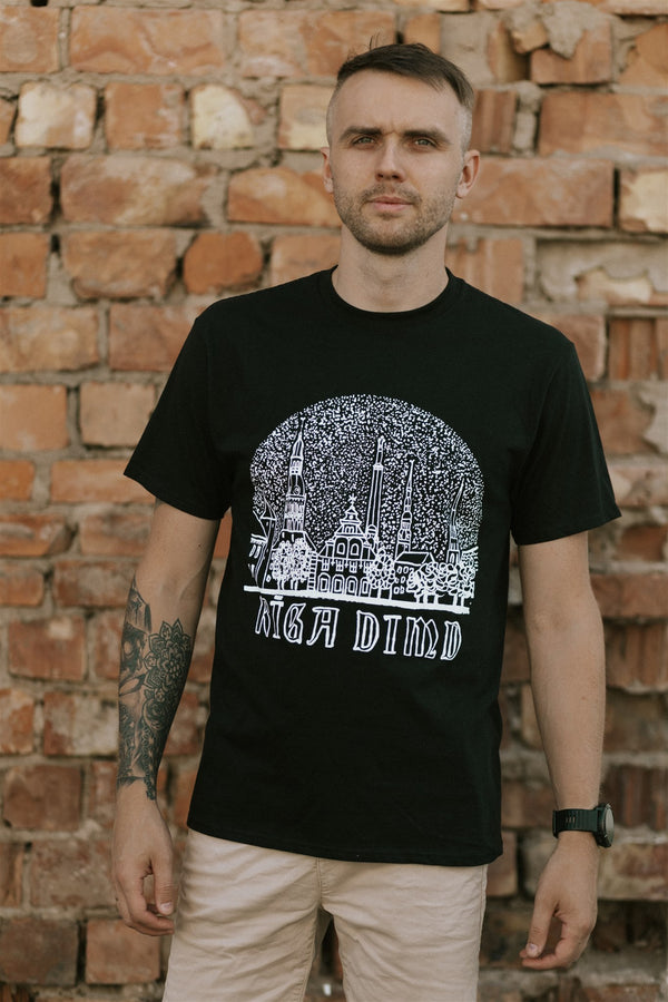 RIGA DIMD black T-shirt