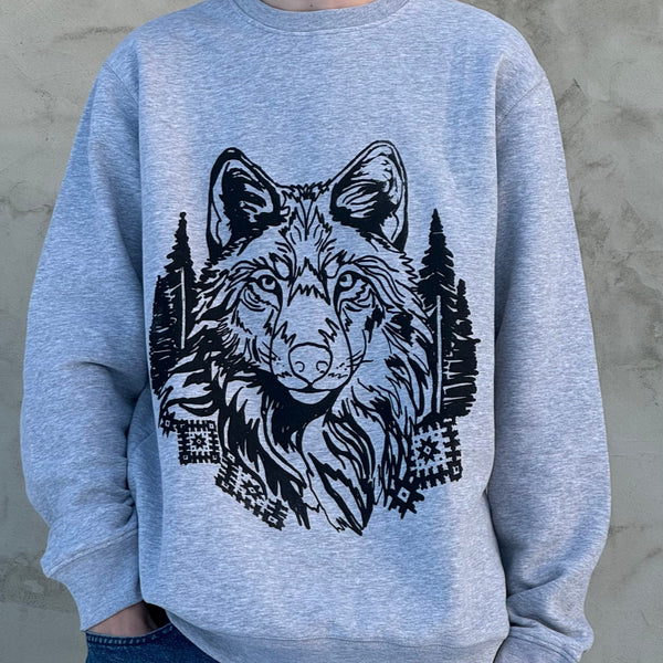 SWEATSHIRT NORDIC WOLF