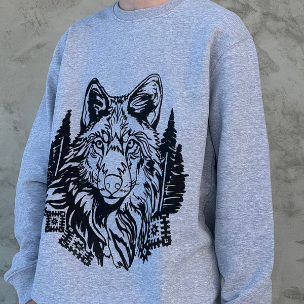 SWEATSHIRT NORDIC WOLF