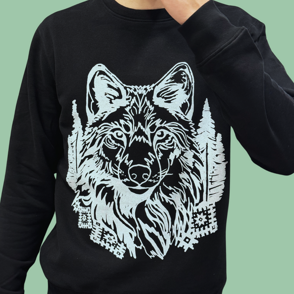 SWEATSHIRT NORDIC WOLF